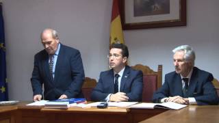 preview picture of video 'Acto institucional del Presidente del Parlamento de Extremadura en Barrado, 20 de enero de 2014'
