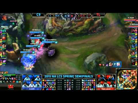 Cloud 9 (C9) VS Team Liquid (TL) Game 1 - 2015 NA LCS Spring Semifinal [Highlights]