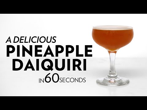Pineapple Daiquiri Delicious and simple in 60 Seconds