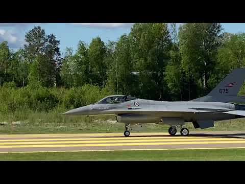 F16 Take off at Kjeller