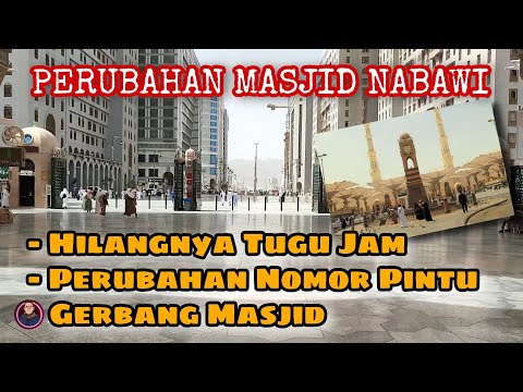 PERUBAHAN SEKITAR MASJID NABAWI PASCA PANDEMI