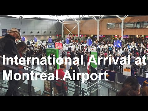 International Arrival at Montreal Airport | YUL Airport