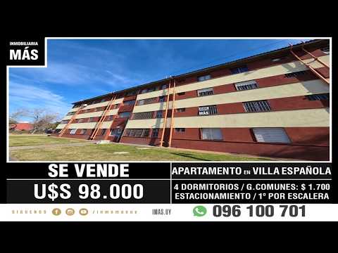 Video de YouTube - Apartamento Venta Villa Española Montevideo iMas.uy L *