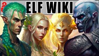 Elf - Dungeons and Dragons Wiki 5e