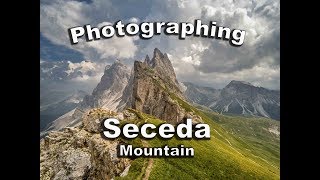 Alpine Photography of Seceda Mountain