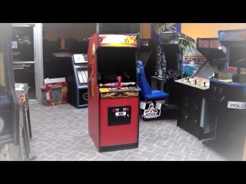 Midway's awesome Satan's Hollow Arcade Game - Original Dedicated Cabinet
