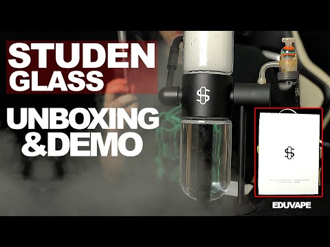 Studenglass Gravity Hookah Unboxing & DEMO 2021 ⏳ | Kinetic Energy Gravity Glass w/ E Nail Demo