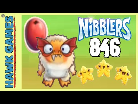 Fruit Nibblers Level 846 - 3 Stars Walkthrough, No Boosters