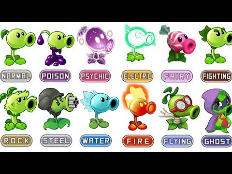 All Plants Max Level POWER UP vs 999 Magician Zombie - Who 's Best Pea Plant PvZ 2?