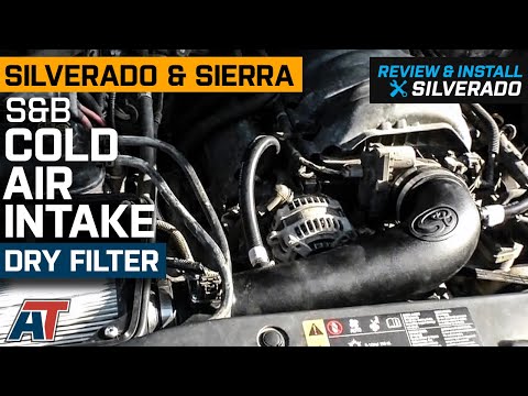 2017-2018 Silverado & Sierra 1500 S&B Cold Air Intake with Dry Extendable Filter Review & Install
