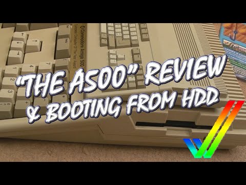The A500 Mini Review & Booting from HDD (Commodore Amiga)