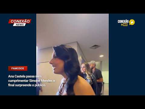 Vídeo: Ana Castela passa sem cumprimentar Simone Mendes e final surpreende o público.