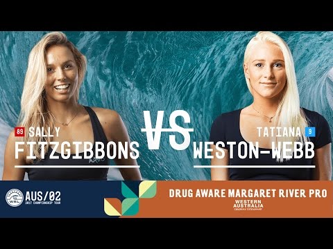 Sally Fitzgibbons vs. Tatiana Weston-Webb - Round Four, Heat 4 - Drug Aware Margaret River Pro (W)