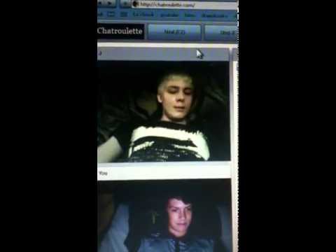 Gay acting crazy on Chatroulette! Original Version - OneChannelTwopeople