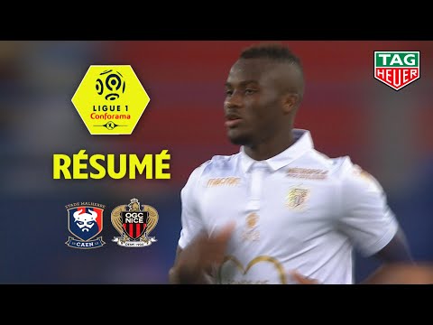 SM Caen - OGC Nice ( 1-1 ) - Résumé - (SMC - OGCN) / 2018-19
