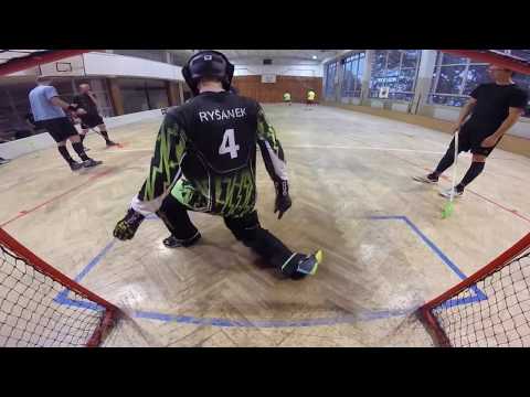 Floorball Goalie Saves -8-