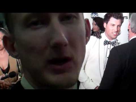 Eric Zuley on the Dancing with the stars ABC Red Carpet