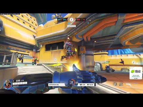 GALE CASSIDY GOD - 22K DMG! GALE CASSIDY + SOLDIER 76 OVERWATCH 2 SEASON 10 TOP 500 GAMEPLAY