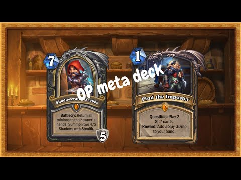 90% WINRATE | Shadowcrafter Scabbs is OP | EASY LEGEND