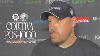 Entrevista | Pós-jogo Caxias 0x0 Operário - Thiago Schummacher