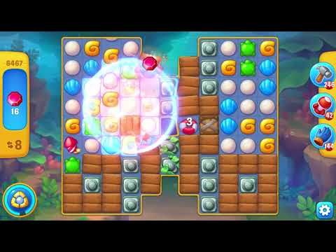 Fishdom 6467 Level - 12 moves - NO BooSTERS