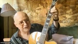 Andy Partridge plays the opening riff to Meccanik Dancing from XTC Go2