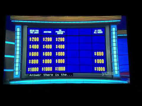 Jeopardy, Patrick Hume Day 2 - 1st Daily Double (4/15/21)