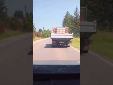 Włóczęgi na drodze #polska #kierowcazawodowy