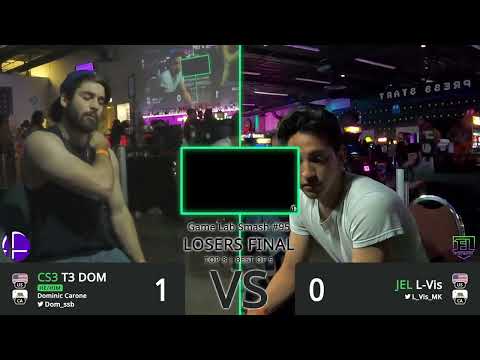 Game Lab Smash #95 L-Vis (Metaknight) vs T3 DOM (Ricther)