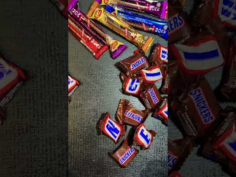 🤩😍🤩Mini Snickers chocolate #shorts #asmr #satisfying #yummy
