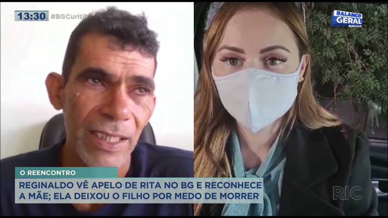 Reencontro de mãe e filho após mais de 50 anos; ela deixou o filho por medo de morrer