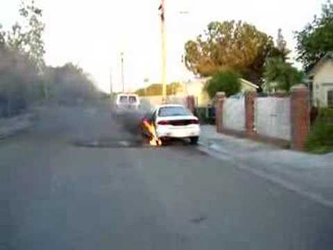 Car On Fire