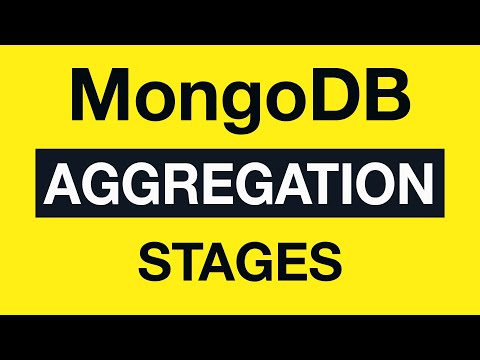 05 Aggregation Stages Overview MongoDB Aggregation Tutorial