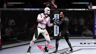 Stormtrooper vs. Billy Saw (EA Sports UFC 2)