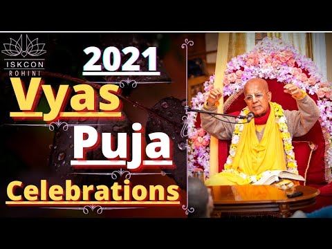 Vyas Puja 2021 ll Iskcon Rohini Delhi
