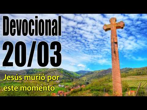 Jesús murió por este momento. Devocional John Piper Solid Joys 20/03