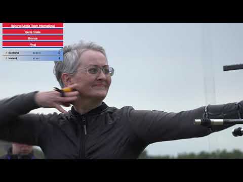 Scotland vs Iceland Archery Mixed Team - Ísland Skotland Bogfimi blandað lið