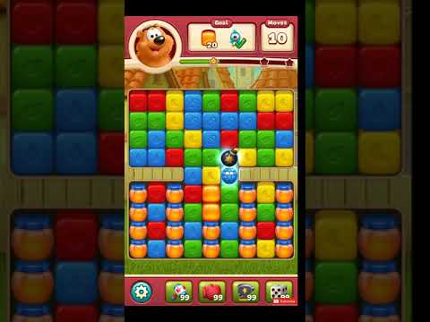 Toon Blast Level 2571 NO BOOSTERS - A S GAMING ✔