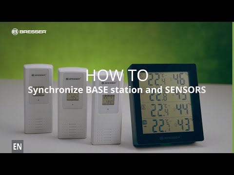 HOW TO - How do I connect my weather station to the external sensor?