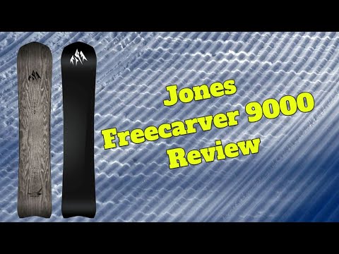 The 2024 Jones Freecarver 9000 Snowboard Review