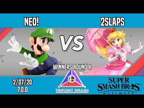 Tripoint Smash 96 - Winners Round 4 - NEO!(Luigi) Vs. 2Slaps(Peach)