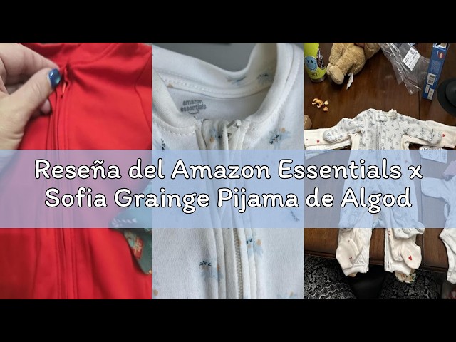 Vídeo relacionado con Amazon Essentials x Sofia Grainge Conjunto de Pijama Modal Elástico de Manga Larga y Pantalón de Longitud Completa Mujer, Marfil, S