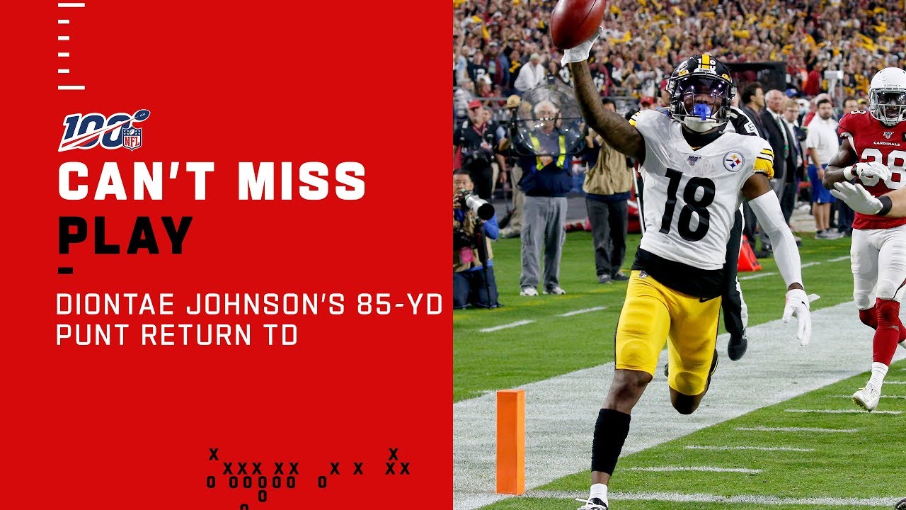 Diontae Johnson Takes 85-Yd Punt Return to the End Zone!