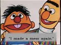 Sesame Street Start To Read Video Erinies Big Mess 1987 VHS