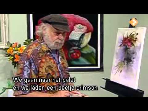 видеоурок живопись маслом дженкинс букет астр