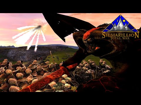 HIGH KING FINGOLFINS LAST STAND (Siege Battle) - Silmarillion: Total War