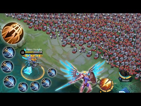 Freya S.A.B.E.R 500% Attack Speed build vs 1000 minions (Valkyrie Build)