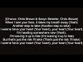 Chris Brown - Your Heart [lyric Video]