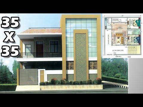 30 X 64 House Plan 2Bhk With Parking Ground First Floor 30 X 64 घर का नक्शा 1920sq ft