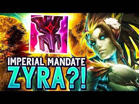 Luminum | 🌹 Does Imperial (Wo)Mandate work on Zyra? | Zyra Full Gameplay